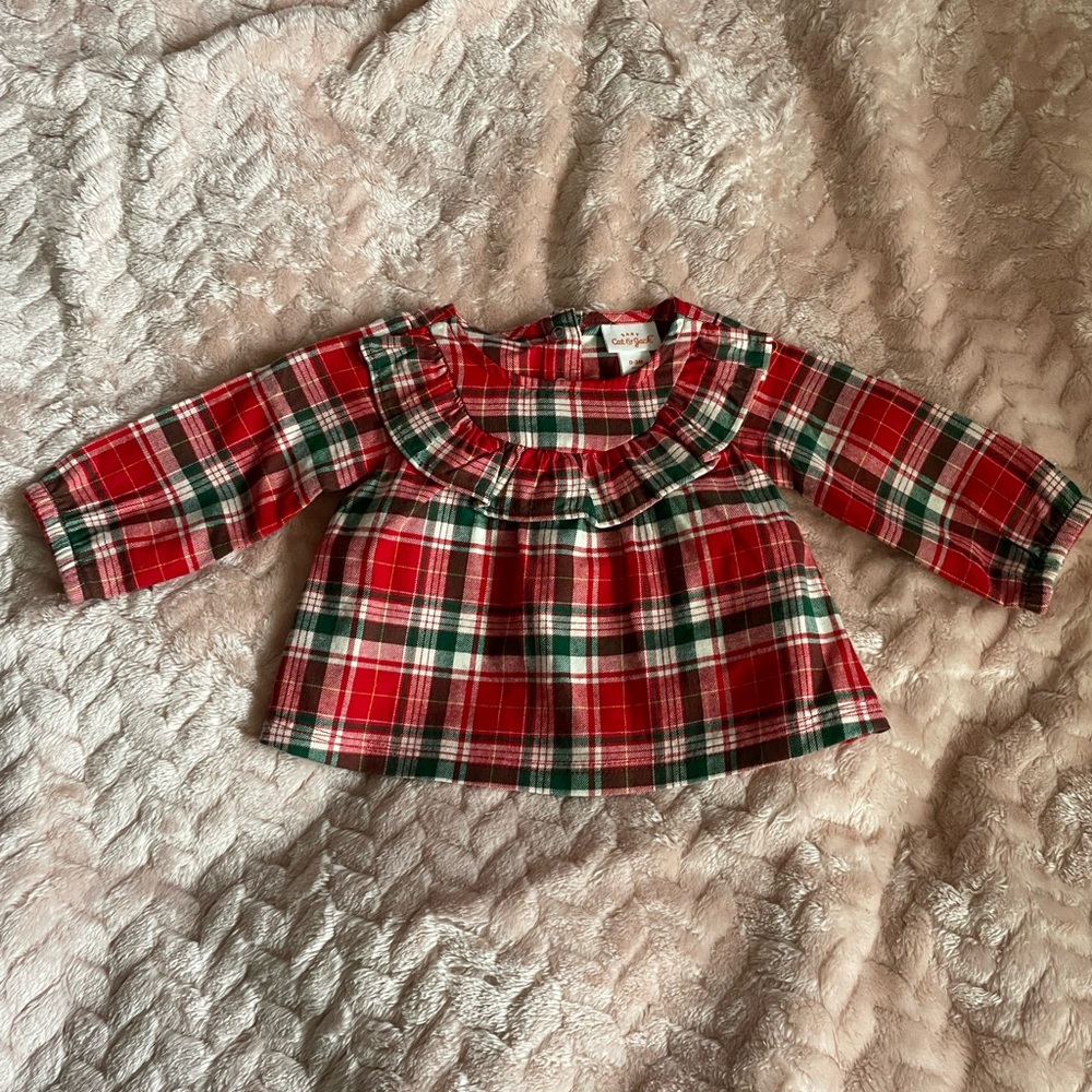 Long sleeve red shirt